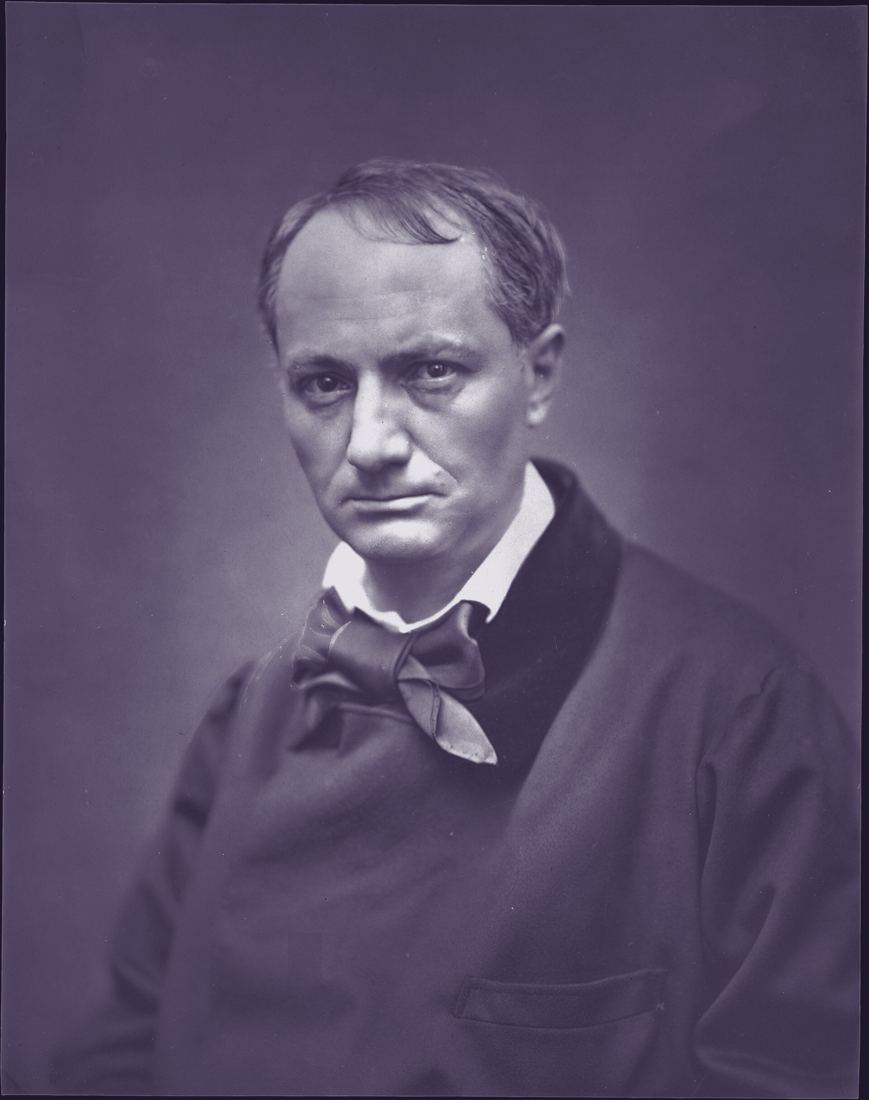 Charles Baudelaire: photograph by Étienne Carjat, about 1863